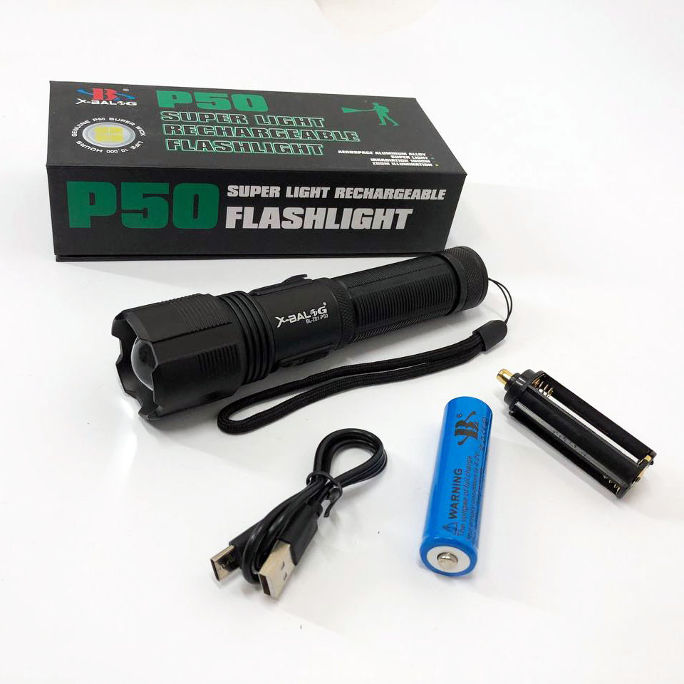 Фонарь аккумуляторный светодиодный мощный Bailong, Мощные ручные фонари sofirn, Фонарь ручной батарей JY-79 Львов - изображение 11