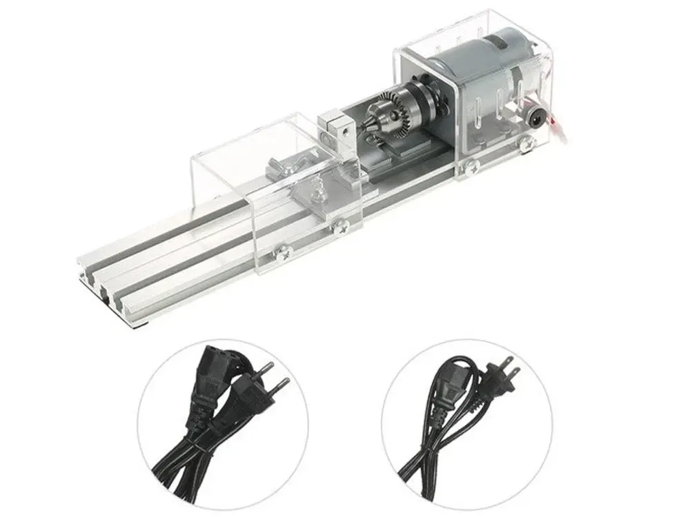 Мини токарный станок по дереву 100 Вт, сетевой, для моделизма и изготовления бусин Киев - изображение 7