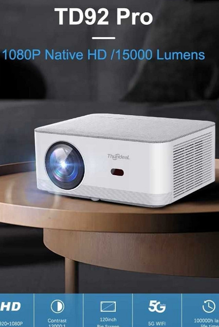 Проектор ThundeaL TD92 Pro /1920 x 1080/ 1100 ANSI Харків - фото 5