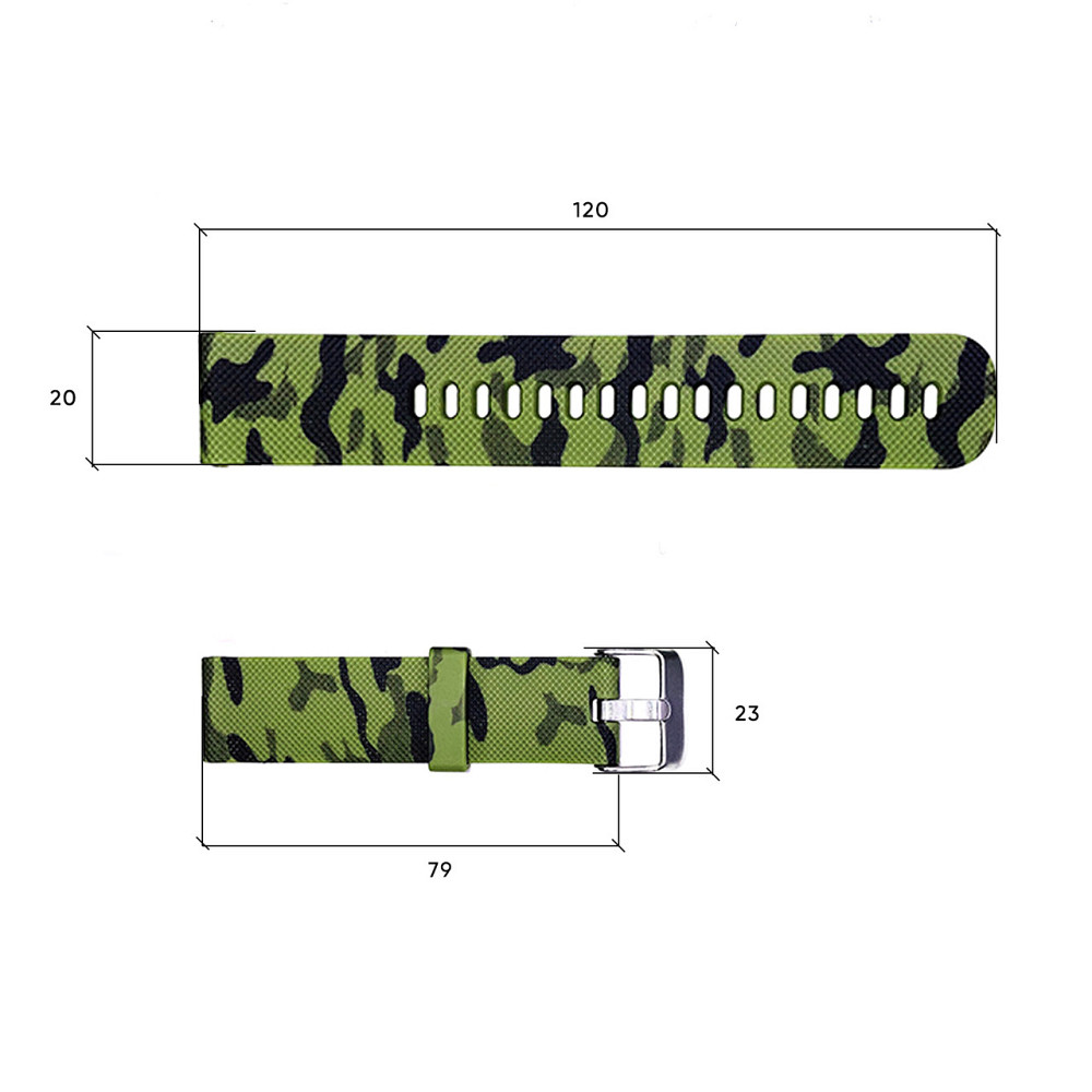 Ремінець для годинника Skmei 1893CMGN Camo Green SBR Київ - фото 3