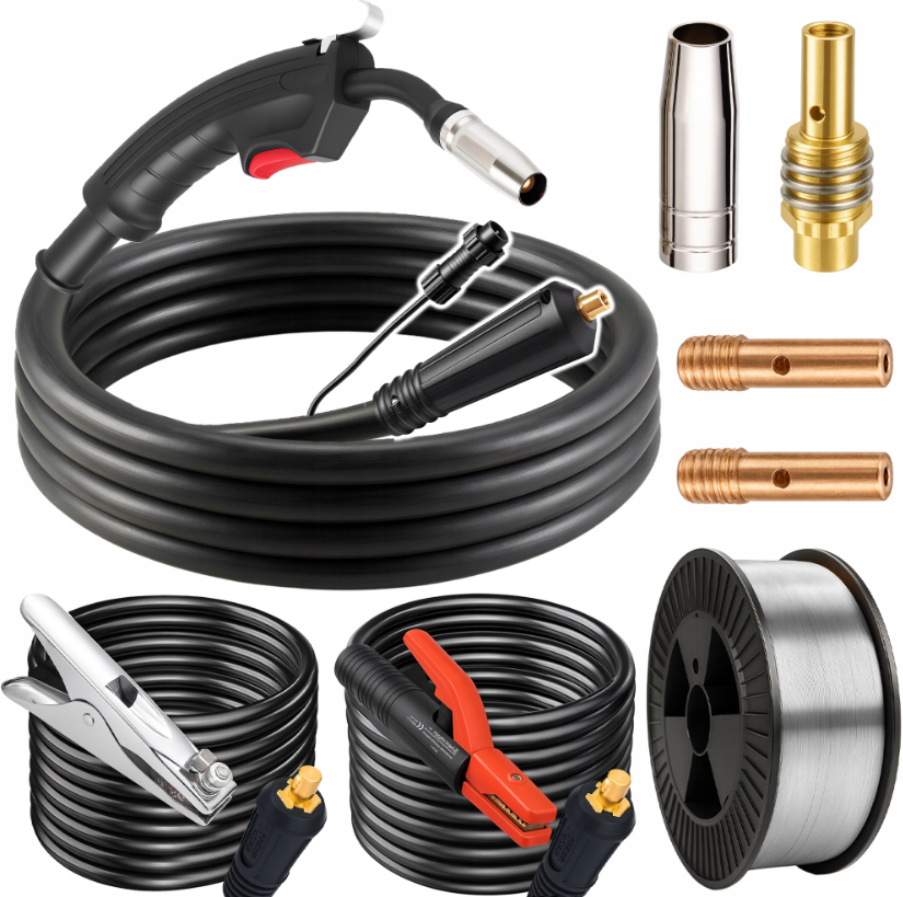 Інверторний зварювальний апарат IGBT MIG FLUX MMA migomat MP0128 Київ - фото 9