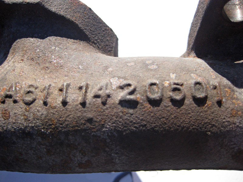 Mercedes-Benz  A6111420501 Випускний колектор для двигунів OM611 OM646 R4 2.2 cdi E-Class W210 W211 C-Class W202 W203 CLK C209 Одеса - фото 3