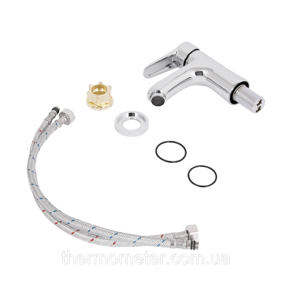 Змішувач для раковини Lidz Nicole 001F (k35) LDNIC001FCRM21880 Chrome Київ - фото 10