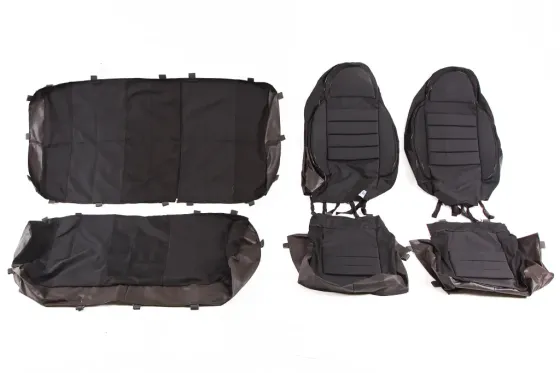 Чехли на сидіннях Avto-fortuna Lite Пілот з паралоном універс. чорні Вінниця