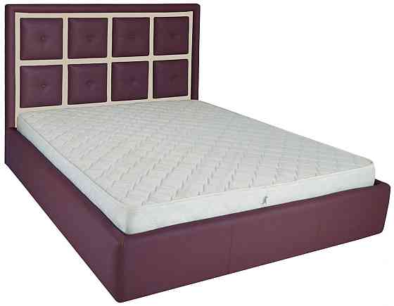 Кровать Windsor Standart 140 х 200 см Fly 2216/2207 Фиолетово-бежевый Киев