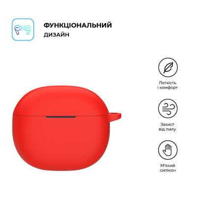 Чохол для навушників Armorstandart Hang Case для Xiaomi Redmi Buds 4 Active Red (ARM73541) Вінниця - фото 2