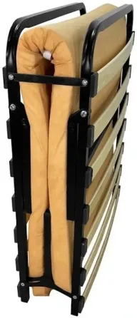 Раскладная кровать CoolSleep Richman 80 x 200 С ортопедическим матрасом и металлическим каркасом Бежевый Киев