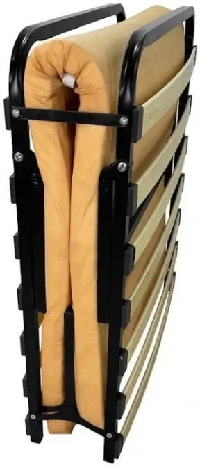 Раскладная кровать CoolSleep Richman 80 x 200 С ортопедическим матрасом и металлическим каркасом Бежевый Киев - изображение 1