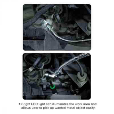 Магнитный захват Toptul гибкий 640мм 1,5кг с подсветкой (JJAD1625) Винница