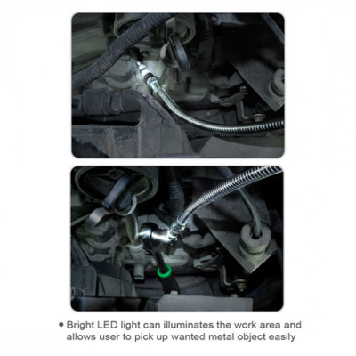 Магнитный захват Toptul гибкий 640мм 1,5кг с подсветкой (JJAD1625) Винница - изображение 3