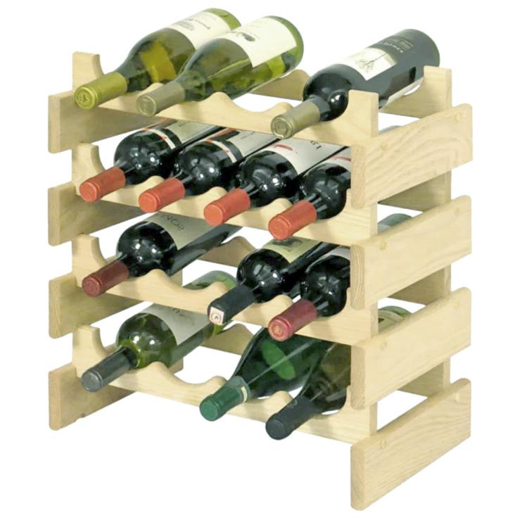 Настольная винная полка 