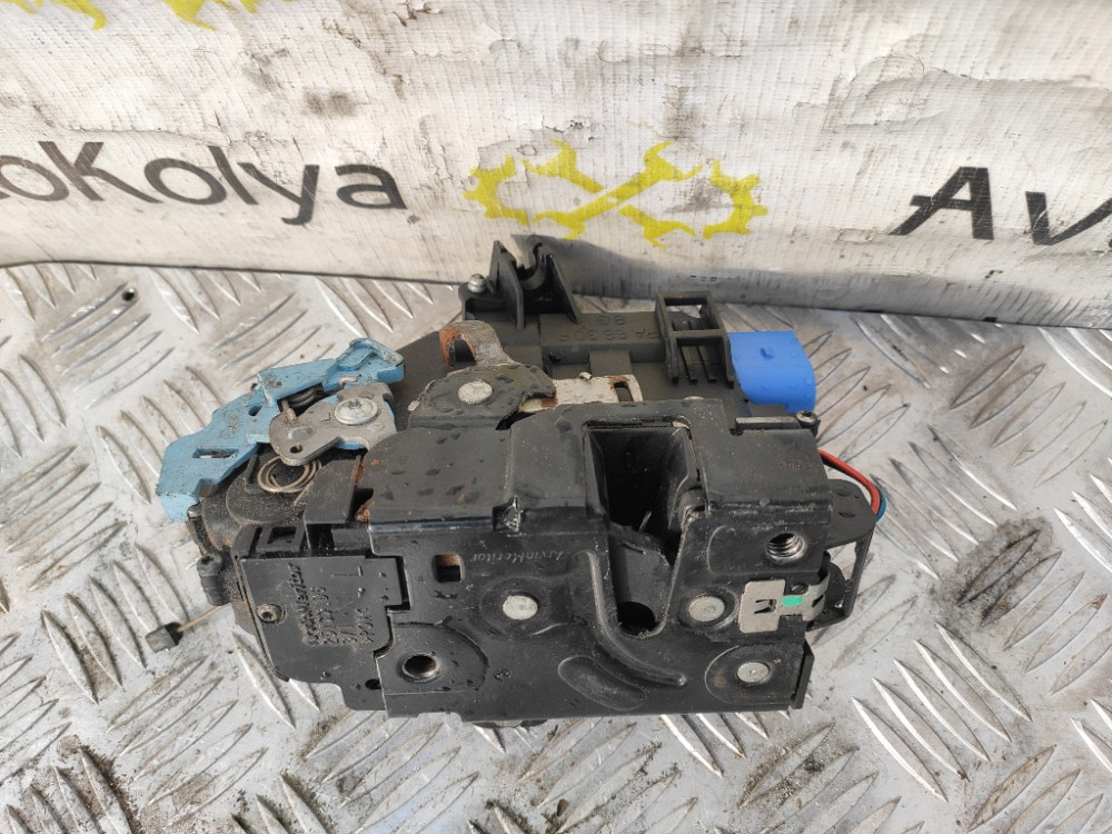 Замок дверей передній лівий електро VW Caddy 2004-2010 (3D1837015AB) Ковель - фото 2