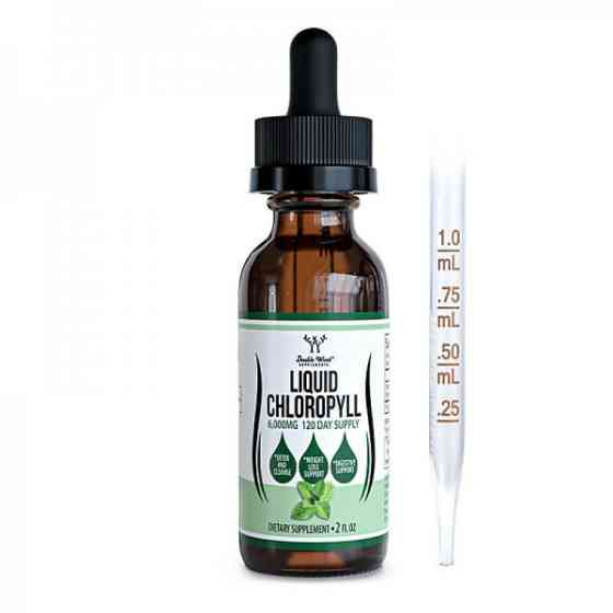 Хлорофилл Double Wood Liquid Chlorophyll Ultraconcentrate 100 mg in 1 ml, 60 ml Луцк