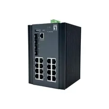 Комутатор Levelone igu-2071 łącza sieciowe zarządzany l2+ gigabit ethernet (44151118) Київ