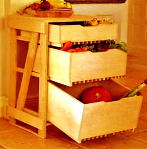 Стелаж для овочів і фруктів "Драміко" каррі Миколаїв - фото 3