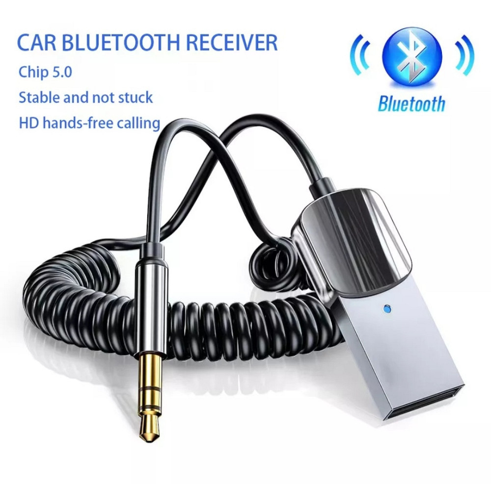 Essager Stereo Aux адаптер ресивер в авто блютуз 5.0 mini jack 3,5 мм Київ - фото 1