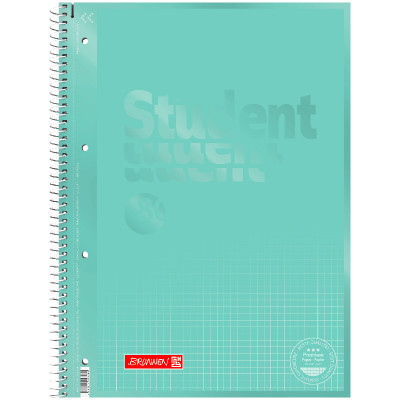 Зошит Brunnen Коледж-блок А4 Premium у клітинку 80 аркушів Mint (10-679 28 154) Вінниця - фото 1