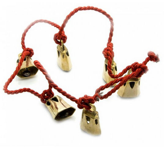 Дзвіночки на нитці бронзові Київ - фото 1