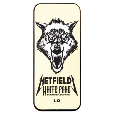 Медиатор Jim Dunlop White Fang Custom Flow Pick Tin 1.0mm 6 шт. (PH122T1.0) Винница - изображение 3
