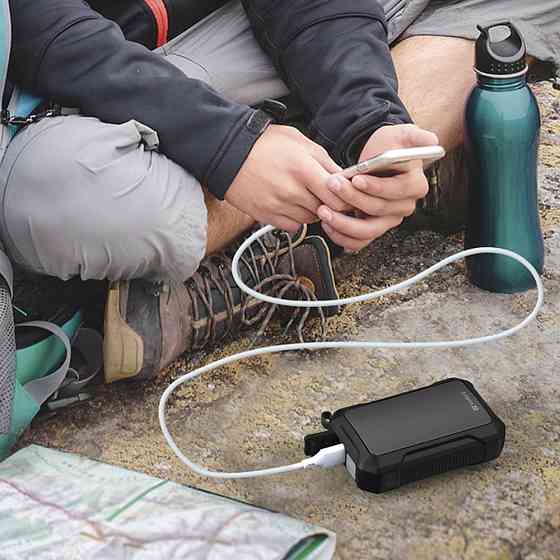 УМБ Sandberg 10000mAh Hand Warmer з обігрівачем рук 2A, USB, Type-C in, PowerThru, LED ліхтар 1W Вінниця
