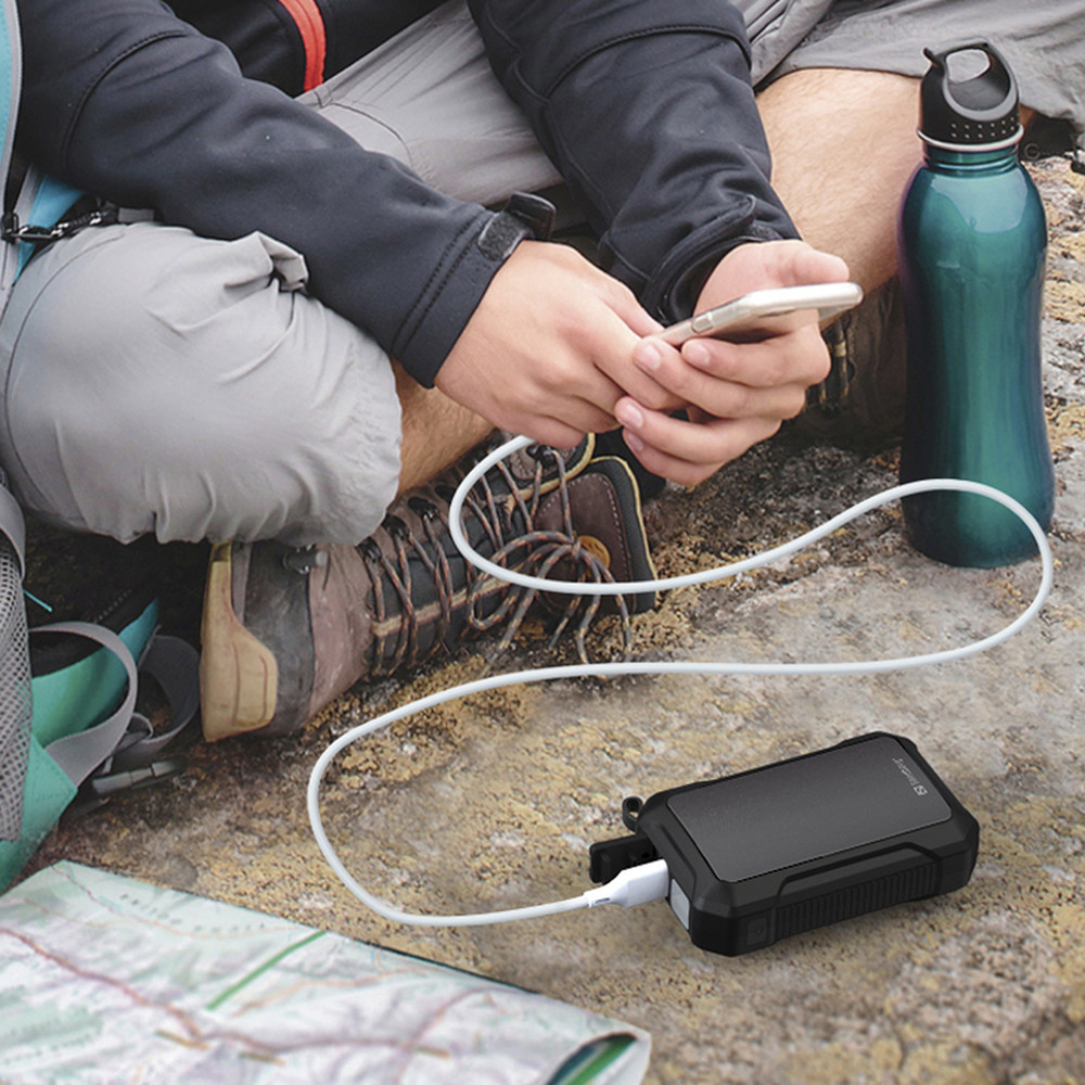УМБ Sandberg 10000mAh Hand Warmer з обігрівачем рук 2A, USB, Type-C in, PowerThru, LED ліхтар 1W Вінниця - фото 6