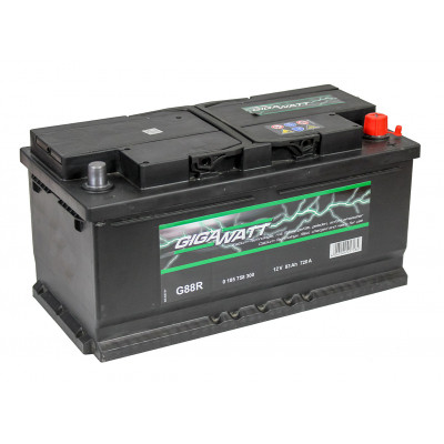 Аккумулятор автомобильный GigaWatt 83A (0185758300) Винница - изображение 3