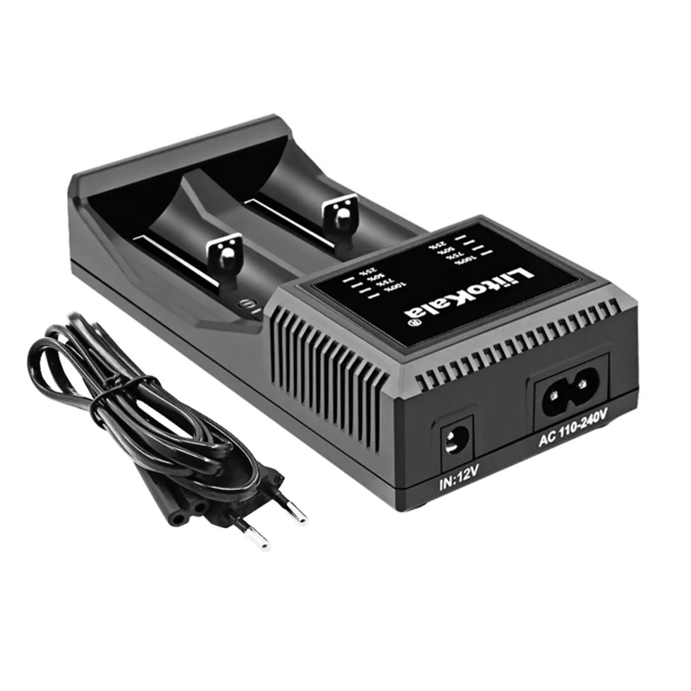 Зарядное устройство LiitoKala Lii-PL2 для АКБ (Li-ion LiFe+NiMH) 220В/12В (на 2 слота) Винница - изображение 8