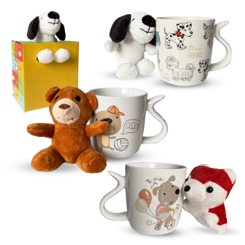 Чашка 420мл М'яка іграшка 040-01-104 S&T Житомир - фото 1