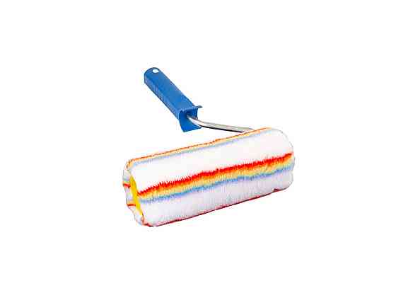 Валик малярський MASTERTOOL Tetracolor фасадний 58/180/18 мм Ø 8 мм з ручкою 92-5805-P Коломия