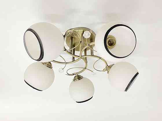 VALESO Люстра стельова на 5 плафонів 6220J/5 Бронза Коломыя