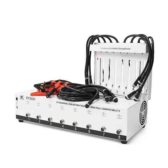 Тестер DT2020-8, зарядно-розрядний для літій-іонного акумулятора, 5V 20A Київ