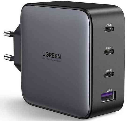 Сетевая Зарядка: UGREEN CD226 GaN Fast Charger 100W EU. Киев
