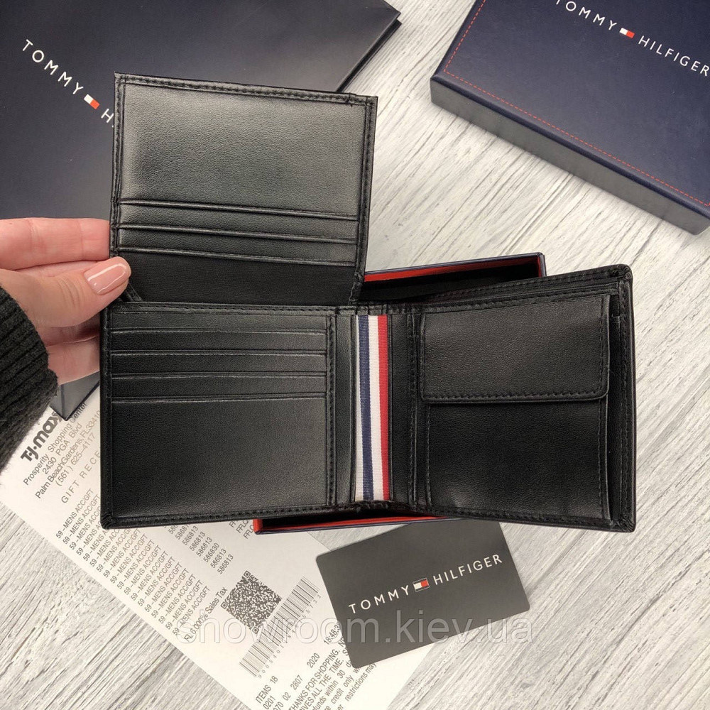 Чоловіче шкіряне портмоне (3303) подарункове паковання Київ - фото 6