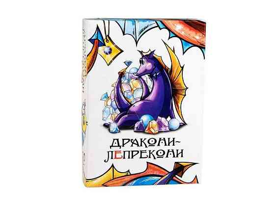 Настольная игра Драконы-Леприконы развлекательная на украинском языке 30282 ТМ STRATEG Киев