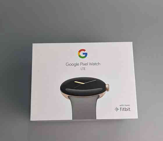 Google Pixel Watch LTE Champagne Gold/Hazel Active Band. Киев