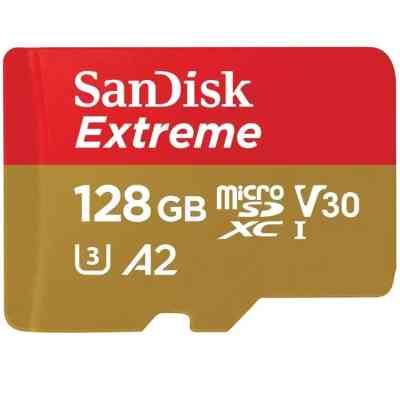 Карта пам&apos;яті SanDisk 128GB microSD class 10 UHS-I U3 Extreme (SDSQXAA-128G-GN6MA) Вінниця