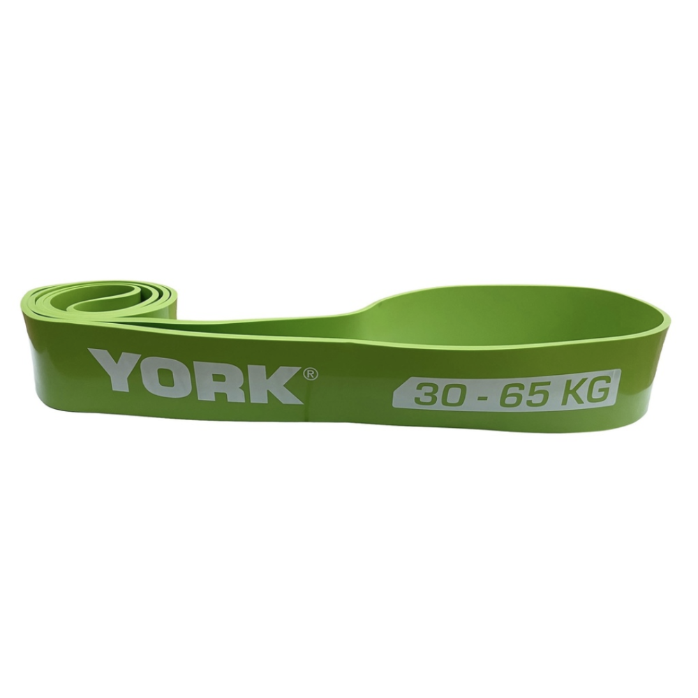 Резинка для фітнесу York 30-65кг - 2080x65x4,5 мм, салатовий Київ - фото 17