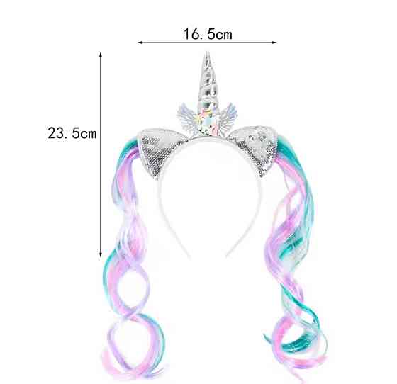 Детский обруч Единорог 12 см голубой Киев