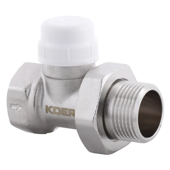 Кран термостатичний прямий Koer KR.923 - 1"   ( KR2890 ) 28556 Харків
