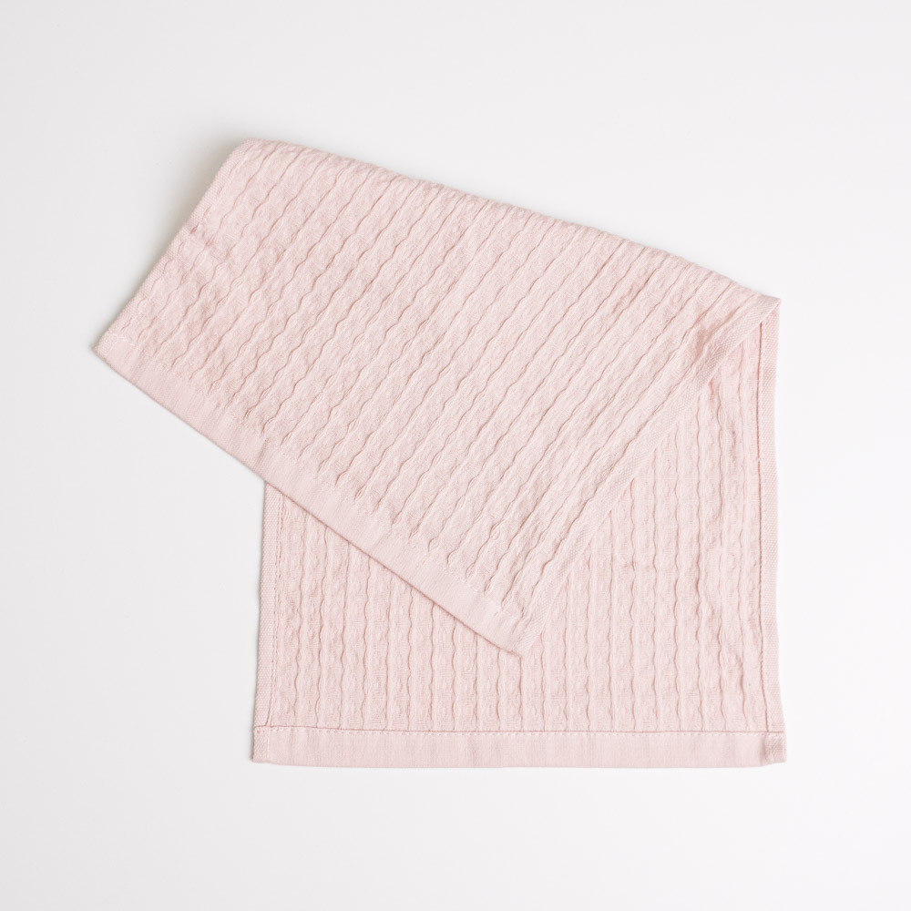 Вафельное полотенце для кухни YouStar 30х50см 260г/м2 (Розовый) Сумы - изображение 1