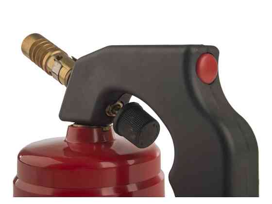 Лампа паяльна газова 190 г, регулювання полум'я, для роботи в будь-якому положенні Sturm 5015-01-P (читати Рівне