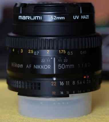 Об'єктив Nikon AF Nikkor 50 mm f/1.8D + фільтр. Харків