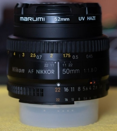 Об'єктив Nikon AF Nikkor 50 mm f/1.8D + фільтр. Харків - фото 5