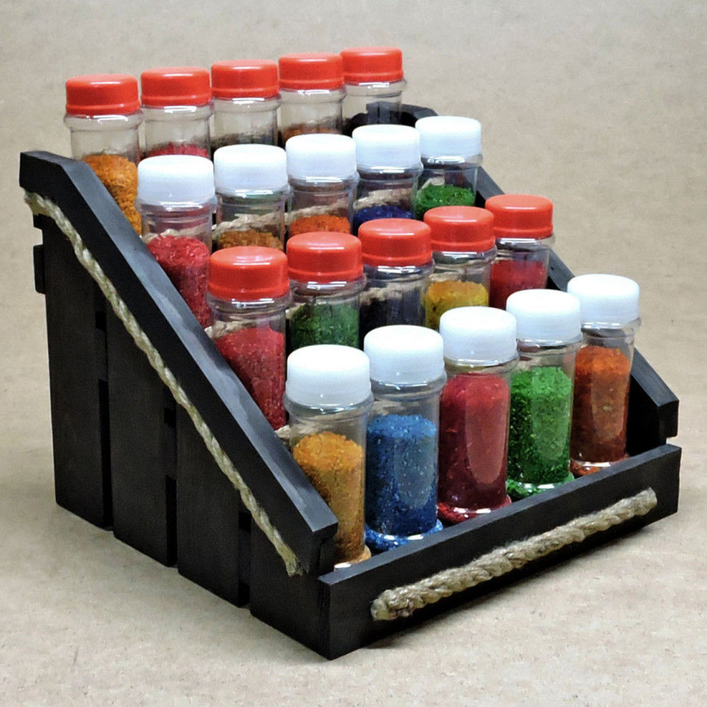 Органайзер для спецій "Тотопос" венге Миколаїв - фото 1