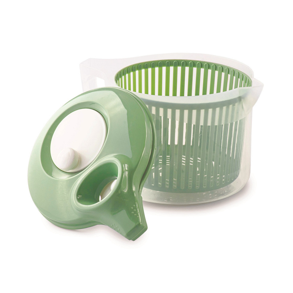 Контейнер для миття та сушки салату Snips, зелений, 3 л Київ - фото 4