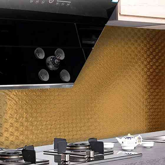 Визерунковая самоклеящаяся пленка золото Киев