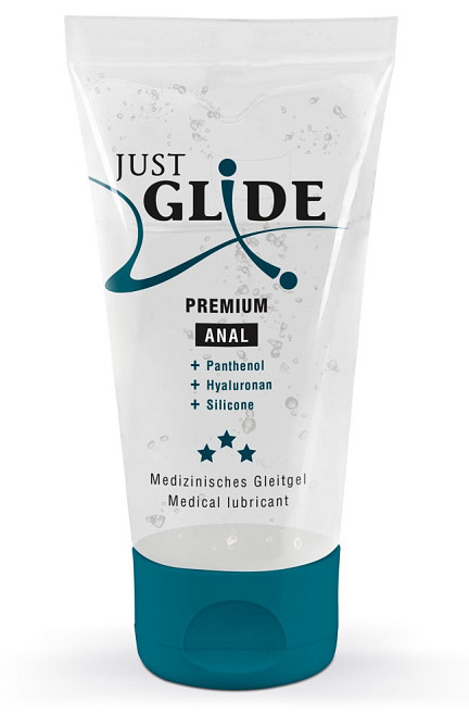 Змазка Just Glide Premium Anal (50 мл) Sex Aura Київ - фото 1