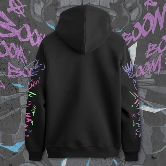 Худи мужское с принтом Arcane Jinx Размер 48 Anime1138 Днепр