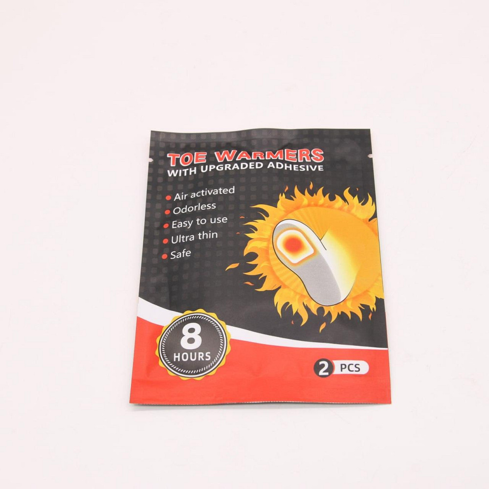 Хімічна одноразова грілка для ніг на 8 годин, 2 шт, Hand warmers / Термохімічні грілки для пальців ніг Київ - фото 10