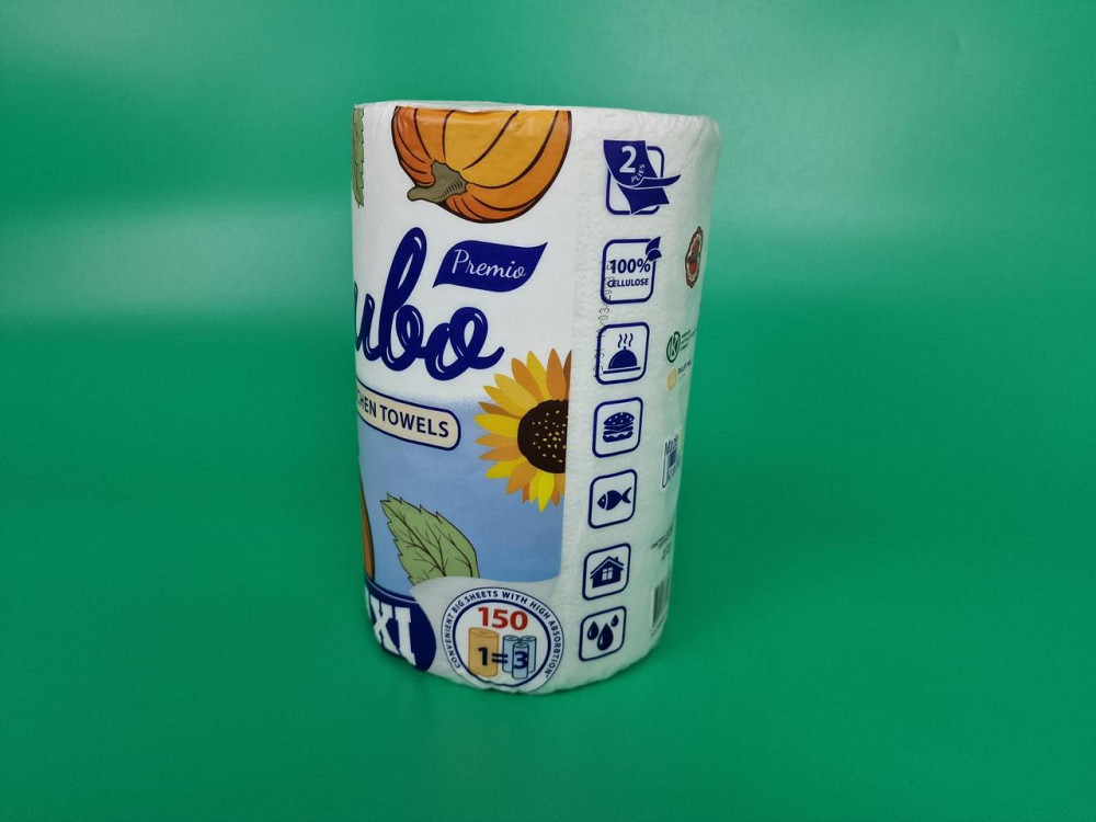 Туалетное полотенце (а1) Диво Premio MAXI (2х слойное) (1 пачка) Харьков - изображение 2